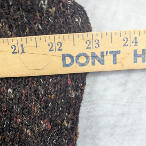 Christopher & Banks XL Hand Embroidered Brown Cardigan Sweater With Pumpkins - Picture 10 of 10